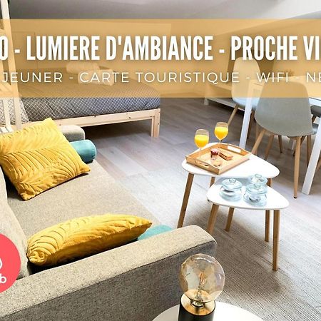 Appartement Studio avec Lumière d'ambiance - Proche Victoire à Bordeaux Extérieur photo